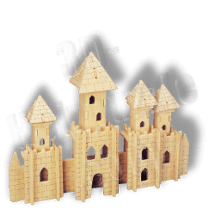 Castle Holzbausatz ab 3,38 EUR Castle Holzbausatz ab 3,38 EUR