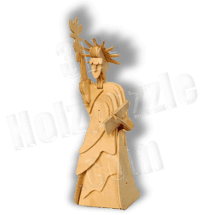 Freiheitsstatue klein Holzbausatz ab 3,38 EUR