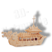 Drachenboot China Holzbausatz ab 8,55 EUR