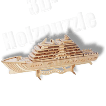 Luxusyacht Holzbausatz ab 8,55 EUR Luxusyacht Holzbausatz ab 8,55 EUR