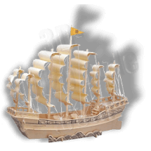 MingSegelschiff Holzbausatz ab 7,65 EUR MingSegelschiff Holzbausatz ab 7,65 EUR