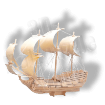 Piratenschiff Holzbausatz ab 12,20 EUR Piratenschiff Holzbausatz ab 12,20 EUR