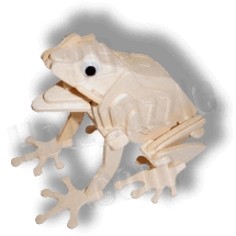Frosch Holzbausatz ab 3,38 EUR Frosch Holzbausatz ab 3,38 EUR