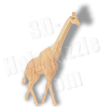 Giraffe Holzbausatz ab 3,96 EUR Giraffe Holzbausatz ab 3,96 EUR