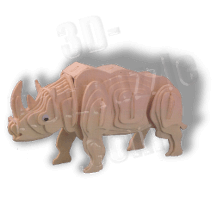 Nashorn Holzbausatz ab 4,46 EUR Nashorn Holzbausatz ab 4,46 EUR